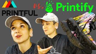 The BEST Print-on Demand company/Printful vs. Printify