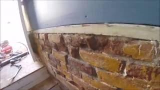 How to fix a brick wall | 100 year old brick wall | The Handyman