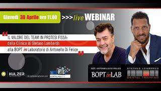 BOPT in studio e BOPTinlab WEBINAR n°5