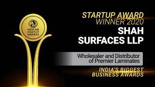 Shah Surfaces LLP - Winner of India 500 Startup Awards 2020