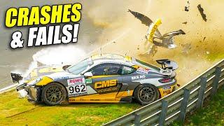 HUGE NÜRBURGRING CRASH & FAIL Compilation! 1.5 HOURS of EPIC Nordschleife Crashes & Fails!