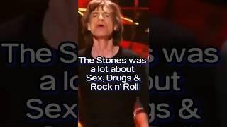 ROLLING STONES SEX, DRUGS & ROCK n’ ROLL Past vs Present