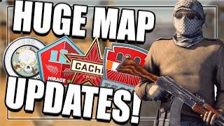 HUGE Map Changes! (Dust 2/Mirage/Cache/Train Updated!)