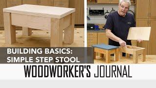 Making a Simple Step Stool