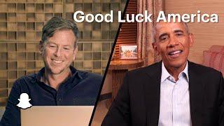 Peter Hamby Interviews President Obama - Part 2 | Good Luck America | Snap Originals