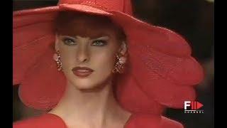 VALENTINO Spring Summer 1992 Paris - Fashion Channel