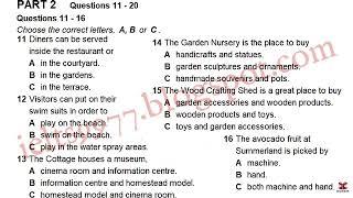 November 2024 IDP IELTS Listening Test || Cambridge 19 Practice Test 9