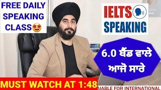 FREE IELTS DAILY SPEAKING CLASS WITH #RAMANSIR