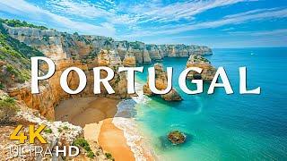 Journey Through Portugal 4K - Relaxation Film - Peaceful Relaxing Music - Nature 4k Video Ultra HD