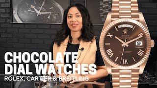 Chocolate Dial Watches  - Rolex, Cartier & Breitling Review | SwissWatchExpo