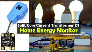 Measure current with Arduino Split Core Current Transformer, CT Clamp Current Sensor Arduino