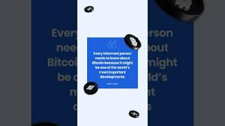 The quote of the day is here! Agree with Leon?  crypto, bitcoin, btc
