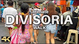 Real Walking Experience in DIVISORIA Manila Philippines [4K]