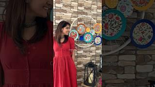 DIY wall hanging #shorts #diywalldecor #diyhomedecor #craftvideos