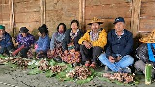 Idu Mishmi tribe of Arunachal Pradesh Feasting during Reh Festival