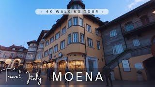 MOENA - Val di Fassa Italy 4K Walking Tour - Captions & Immersive Sound [4K ]  | Ep.18