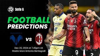 Hellas Verona vs AC Milan | Serie A 24/25 | Goal Predictions