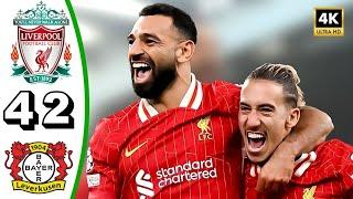 Liverpool vs Bayer Leverkusen - 4-2 - all goals - highlights - Champions League 2024