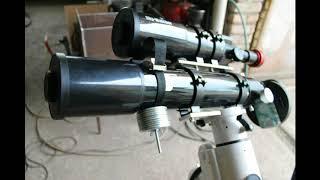 How to balance the telescope's DEC axis -cheap counterweight