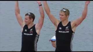 Nathan Twaddle and George Bridgewater claim Coxless Pair Bronze, Beijing 2008