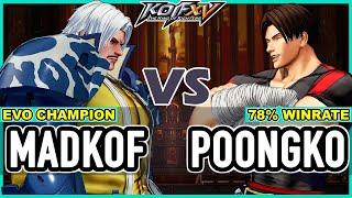 KOF XV  Madkof (Rugal/Heidern/Goenitz) vs Poongko (Gato/Kim/O.Yashiro)