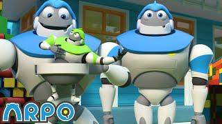 Towering Arpopra | Baby Daniel and ARPO The Robot | Funny Cartoons for Kids