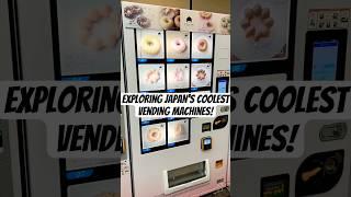 Exploring Japan's Coolest Vending Machines! #Japan #VendingMachines #TravelJapan  #FoodAdventures