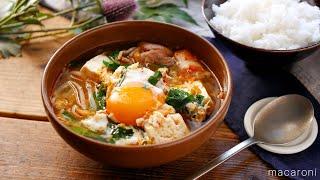 [Simple umami spicy jjigae soup] Full of flavor! Outstanding eating response  | macaroni (macaroni)