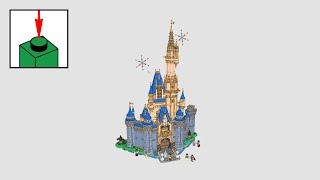 LEGO Disney 43222, Disney kastély - építési útmutató