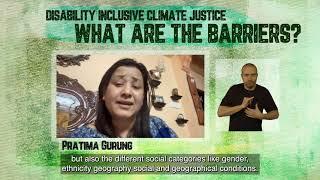 Disability Inclusive Climate Justice (long version)