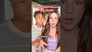 Capri CAUGHT cheating on Piper Rockelle AGAIN! #shorts
