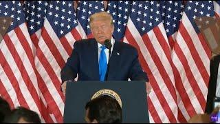 President Trump delivers remarks as election 2020 vote count continues