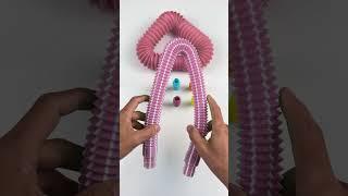 Mini Creation ASMR Crunchy ALL POP #diy #satisfyingvideos#relaxing #creative #oddasmr #poptubesounds