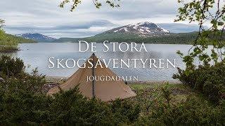 Vildmarksäventyr i Jougdadalen - Vandring, packrafting & Öringfiske