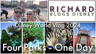 Walt Disney World Vlog - Four Parks One Day - Episode 3 - Including Caribbean Beach Room Tour!