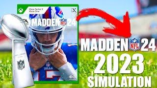 I Simulated The ENTIRE 2023 NFL Season In Madden 24