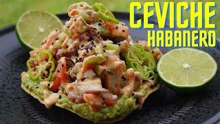 Tostadas de Ceviche Camarón y Pulpo | La Capital