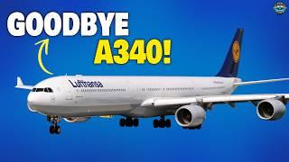 Airbus A380 NEWS! Lufthansa Says "Goodbye A340"... Here's Why