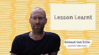 Lessons Learnt with Reinout van Schie from YouTrain producer team