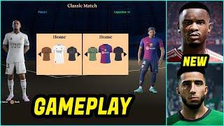 EA FC 25 - Full Gameplay Match, Licenses, Real Faces & EA FC 24 