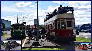 M.O.T.A.T's Live Day (w/ trams and NZR steam locomotives in action) ~ 18/09/2022 (HD)