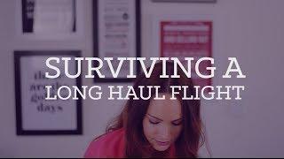 Tips for surviving a long haul flight | CharliMarieTV