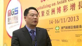 MGSTV 2013 Ep 21 Interview with Mr Frank Feng, President of LT Game International Macao Gaming Summi