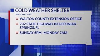 Cold weather shelter open in Walton County