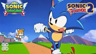 Sonic The Hedgehog 2 (Sonic Origins PS4) Anniversary Mode All Chaos Emeralds