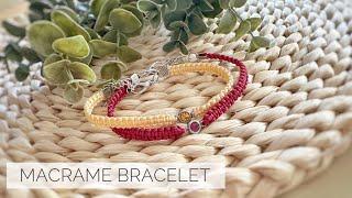 DIY Macrame Bracelet Tutorial: Easy Step-by-Step Guide for Beginners