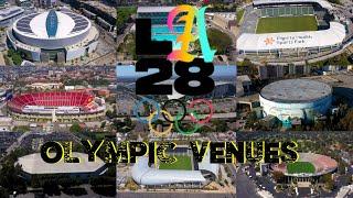 LA28 - Los Angeles 2028 Olympic Venues, California | 4K drone video