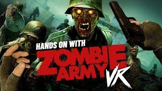 The BEST NEW VR Zombie Game? Or Bug Filled MESS? // Zombie Army VR Hands On