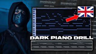 HOW TO MAKE DARK PIANO DRILL BEATS | FL Studio Tutorial