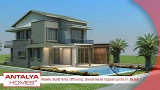 Newly Built Villa Offering Investment Opportunity in Belek | Antalya Homes ®